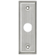 Slimline Remote Plate with 3/4in D-hole - SS-199Q Slimline Remote Plate with 3/4in D-hole - SS-199Q